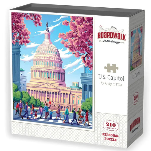 U.S. Capitol 210 Piece Jigsaw Puzzle Boardwalk - for just $11.99! 