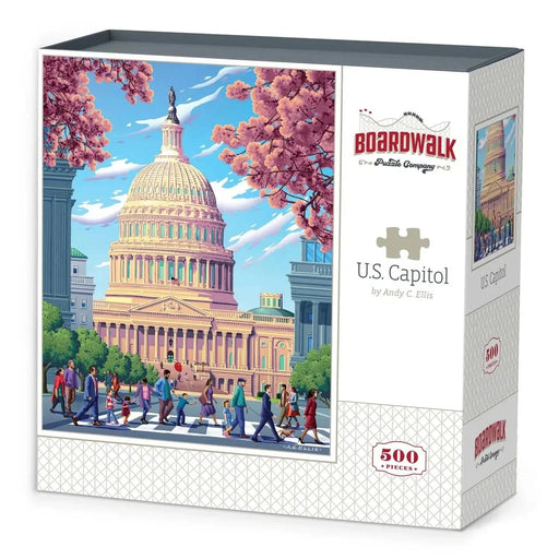 U.S. Capitol 500 Piece Jigsaw Puzzle Boardwalk - for just $21.99! 