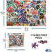 U.S. Stamp Collection 1000 Piece Jigsaw Puzzle Twin Spring - for just $19.99! 
