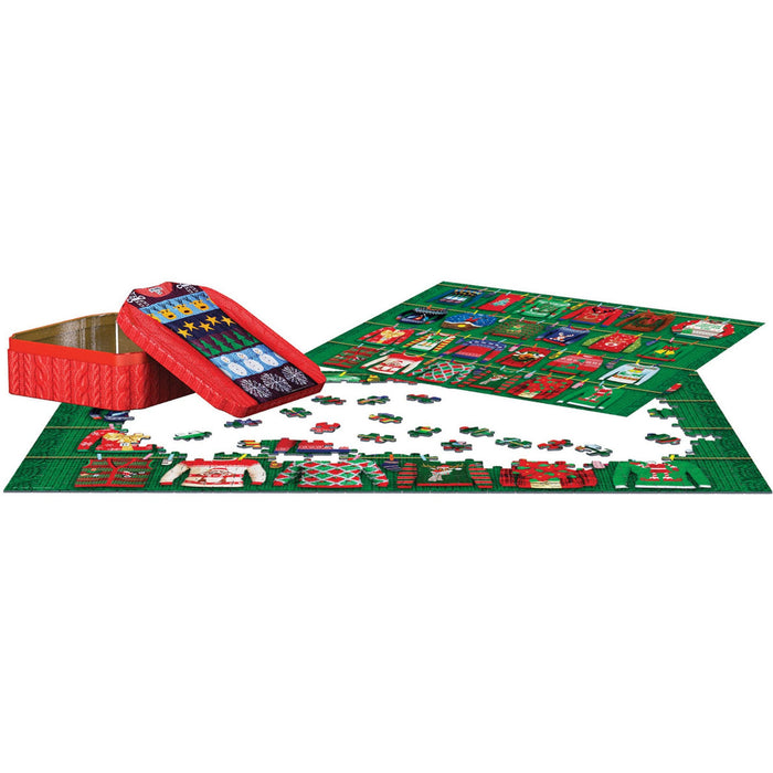 Ugly Christmas Sweaters 550 Piece Jigsaw Puzzle in Tin Eurographics - for just $23.99! 