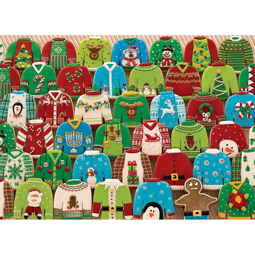 Ugly Xmas Sweaters 1000 Piece Jigsaw Puzzle Cobble Hill - for just $19.99! 