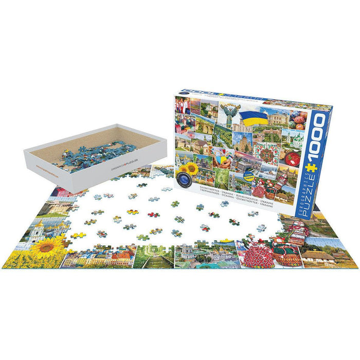 Ukraine Globetrotter 1000 Piece Jigsaw Puzzle Eurographics - for just $19.99! 
