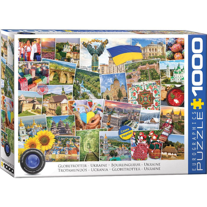 Ukraine Globetrotter 1000 Piece Jigsaw Puzzle Eurographics - for just $19.99! 