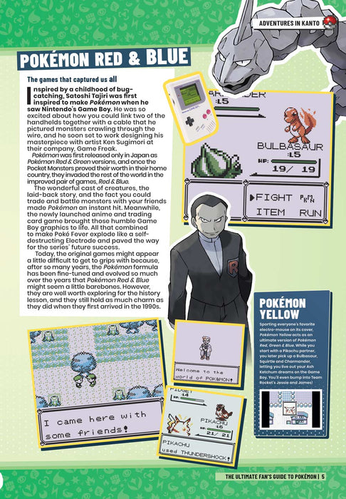 Pokémon - Ultimate Fan’s Guide: Inside Every Pokémon In The Pokédex, Safari Zone Monsters, Trading Cards, Adventures In Kanto, Nintendo Game Boy, DS & Switch, Hisuian Snow, Battle Revolution & More! - for just $7.99! 