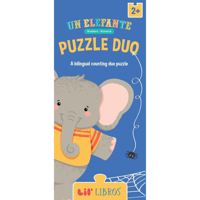 Un Elefante Numbers Puzzle Duo 20 Piece Jigsaw Puzzle Gibbs Smith - for just $15.99! 