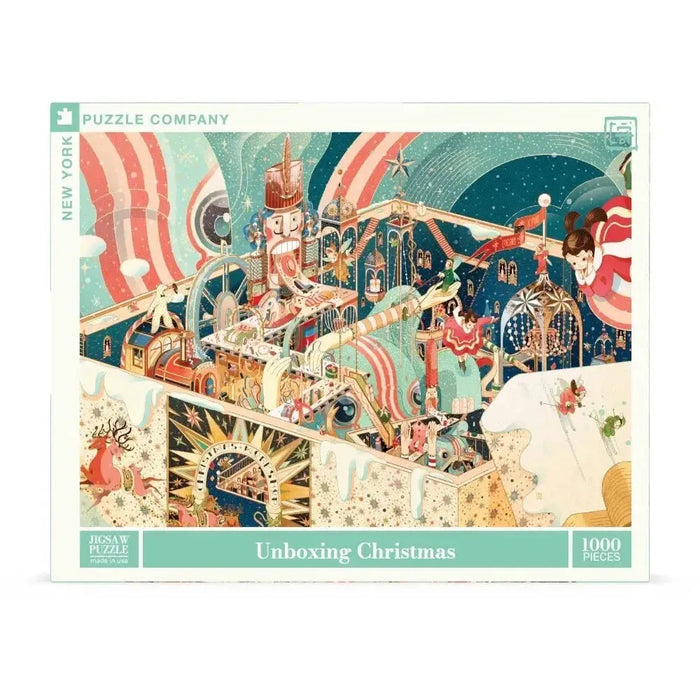 Unboxing Christmas 1000 Piece Jigsaw Puzzle NYPC - for just $28.99! 