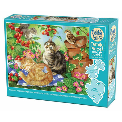 Under the Cherry Tree 350 Piece Family Jigsaw Puzzle Cobble Hill - for just $17.99! 