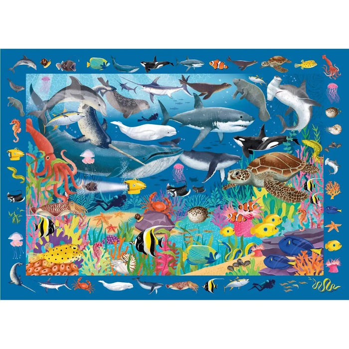 Under the Sea 100 Piece Seek & Find Jigsaw Puzzle Peter Pauper - for just $19.99! 