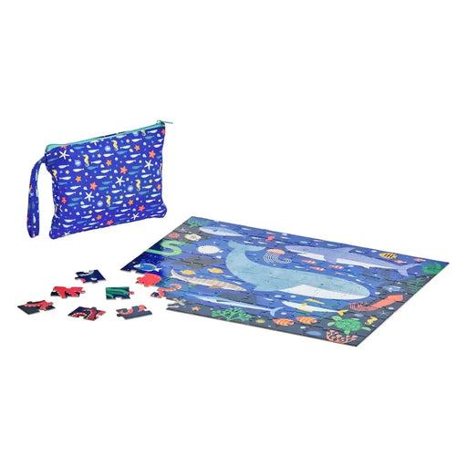 Under the Sea "On-the-Go" 49 Piece Double-Sided Jigsaw Puzzle Chronicle - for just $11.99! 
