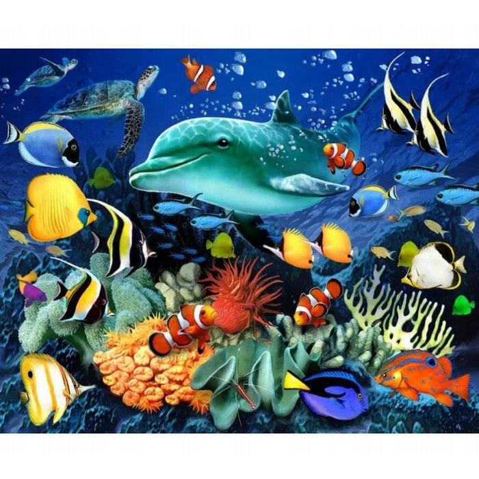 Underwater Adventures 200 Piece Wood Jigsaw Puzzle Wooden City - for just $19.99! 