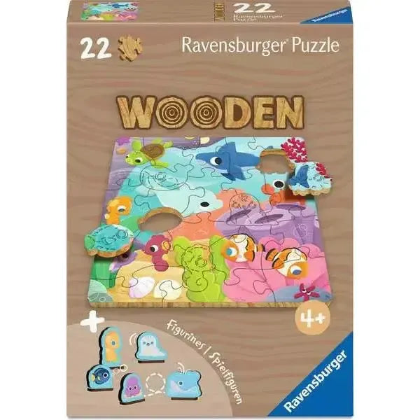 Underwater Friends 22 Piece Wooden Jigsaw Puzzle Ravensburger - for just $19.99! 