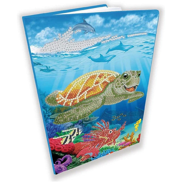Underwater Turtle Crystal Art Notebook Kit Craft Buddy - for just $15.99! 
