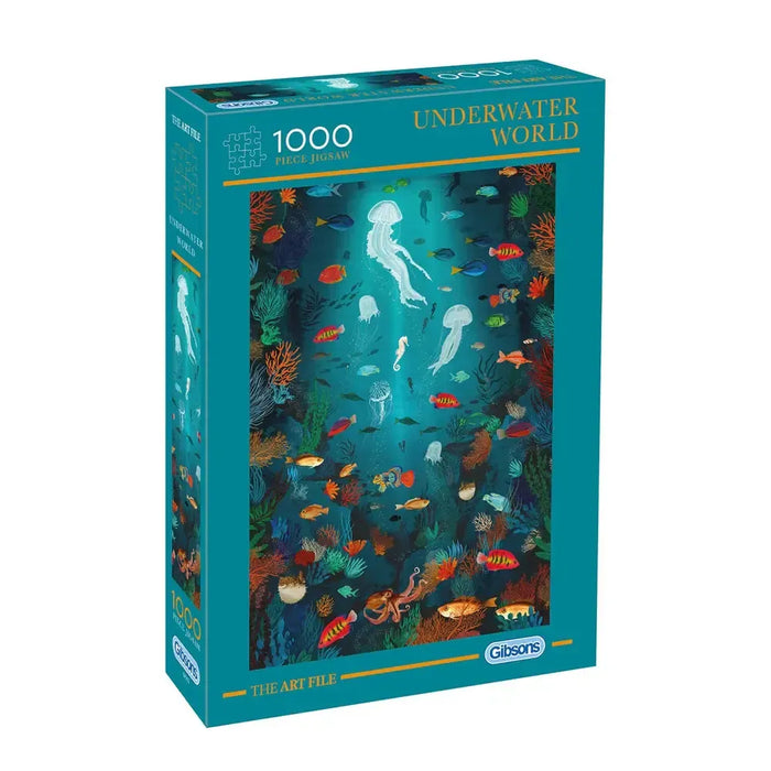 Underwater World 1000 Piece Jigsaw Puzzle Gibsons - for just $24.99! 