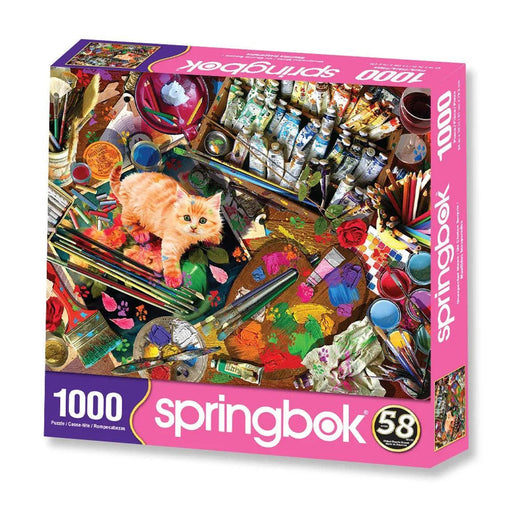 Unexpected Mews 1000 Piece Jigsaw Puzzle Springbok - for just $19.99! 
