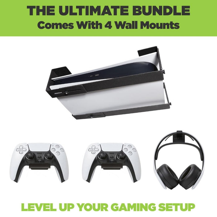 HIDEit Uni-LXW | Adjustable PS5 Under-Desk Mount - for just $48! 