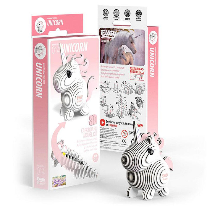 Unicorn 3D Cardboard Model Kit Eugy - for just $11.99! 