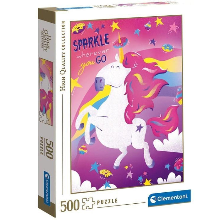 Unicorn "Fantastic Animals" 500 Piece Jigsaw Puzzle Clementoni - for just $19.99! 