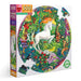 Unicorn Garden 500 Piece Round Jigsaw Puzzle eeBoo - for just $26.99! 