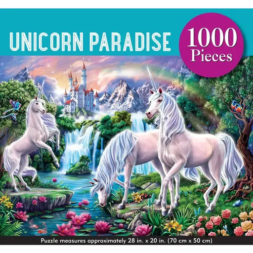 Unicorn Paradise 1000 Piece Jigsaw Puzzle Peter Pauper - for just $19.99! 
