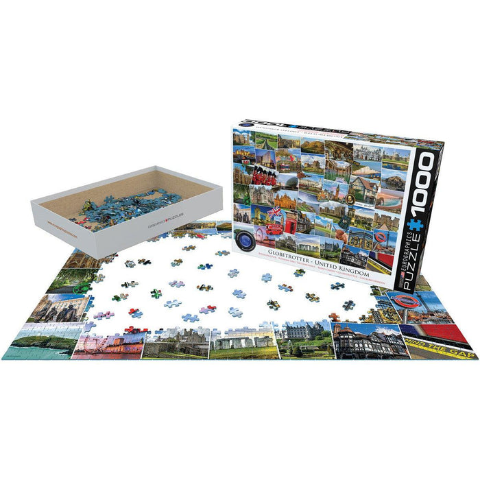 United Kingdom Globetrotter 1000 Piece Jigsaw Puzzle Eurographics - for just $19.99! 