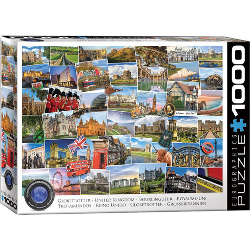 United Kingdom Globetrotter 1000 Piece Jigsaw Puzzle Eurographics - for just $19.99! 