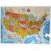 United States Map 100 Piece Magnetic Jigsaw Puzzle Geotoys - for just $11.99! 