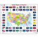 United States of America Map 70 Piece Tray Jigsaw Puzzle Larsen - for just $11.99! 
