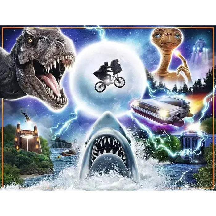 Universal & Amblin Classic Movies 2000 Piece Jigsaw Puzzle Ravensburger - for just $44.99! 