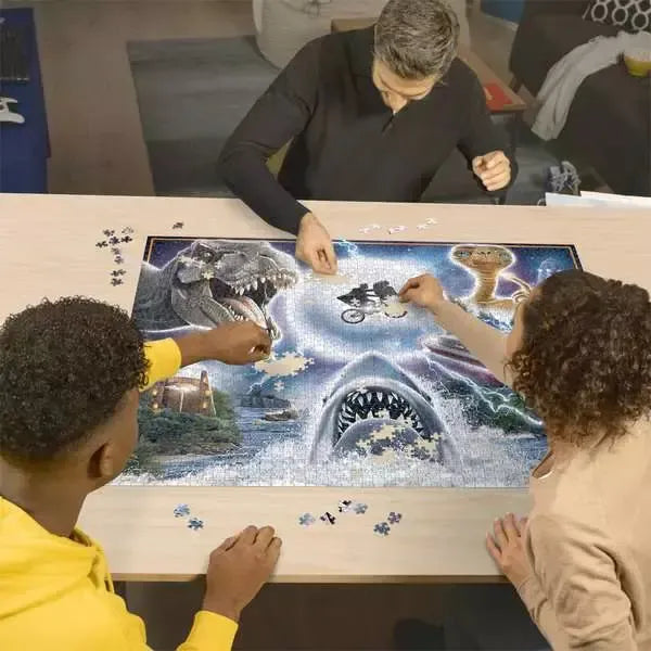 Universal & Amblin Classic Movies 2000 Piece Jigsaw Puzzle Ravensburger - for just $44.99! 
