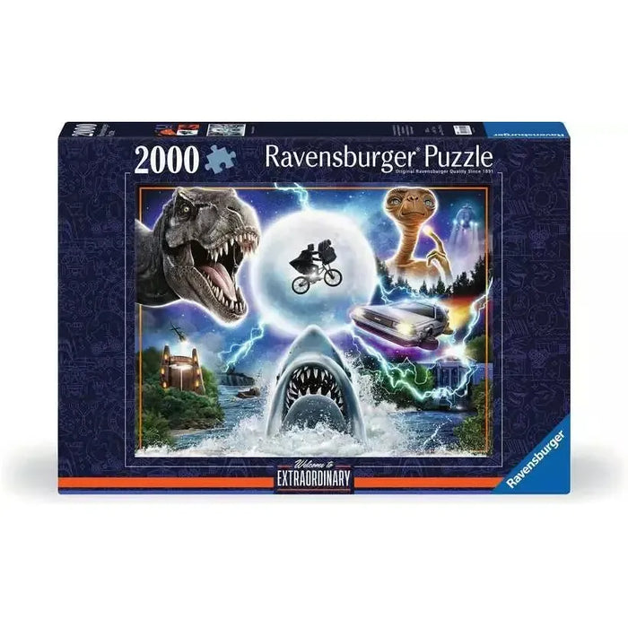 Universal & Amblin Classic Movies 2000 Piece Jigsaw Puzzle Ravensburger - for just $44.99! 