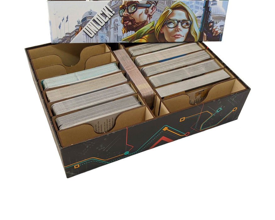 Unlock! Board Game Organizer Insert - for just $24.99! 
