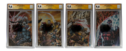 [TRIPLE SIGNED CGC YELLOW LABEL 4 PACK FOIL] X-Men 1991 #1 Facsimile Jim Lee | Claremont |  Williams Cover Var [Set #3] - for just $900! 