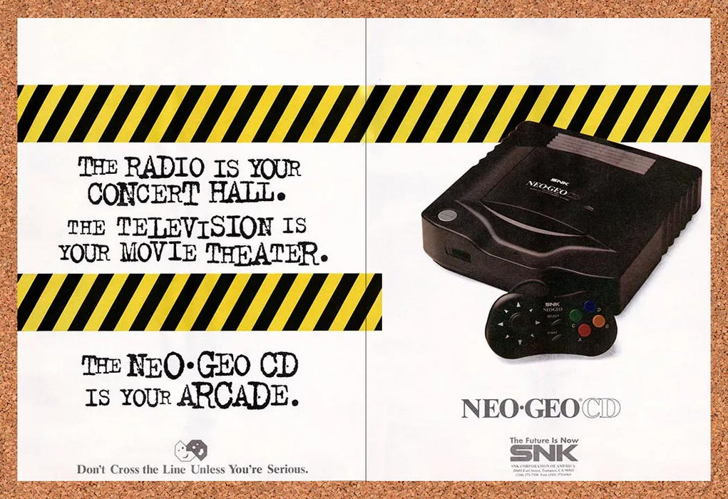 1995 Neo Geo Console Original Ad v5 - for just $21.49! 