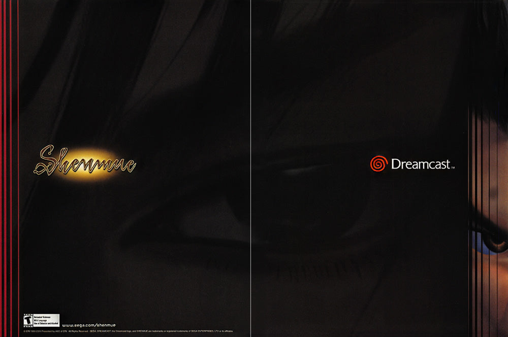 2001 Shenmue Dreamcast Original Ad v1 - for just $21.49! 
