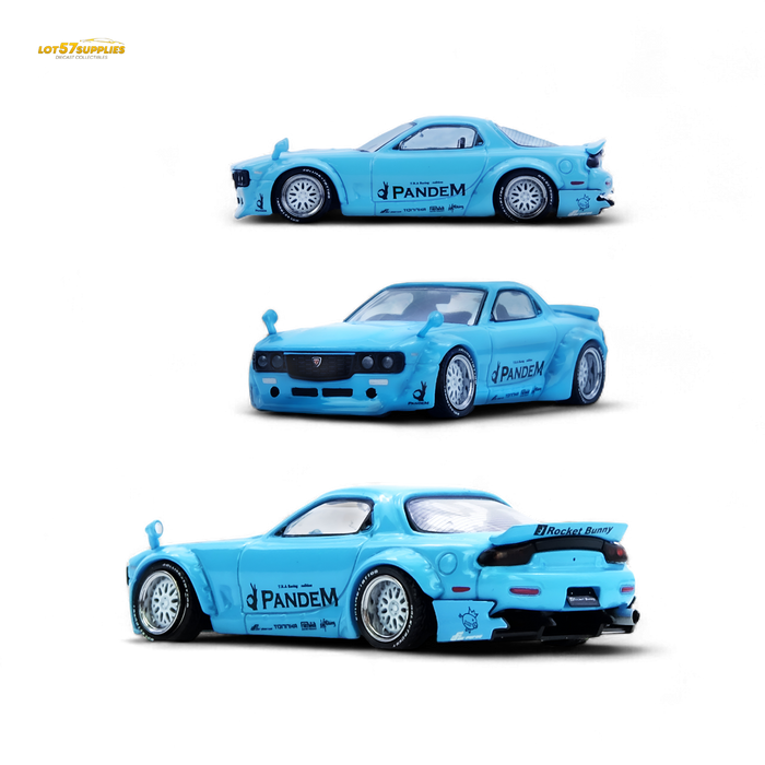 (Pre-Order) Inno64 Mazda RX7 FD3S Pandem Tiff Blue 1:64 - for just $29.99! 
