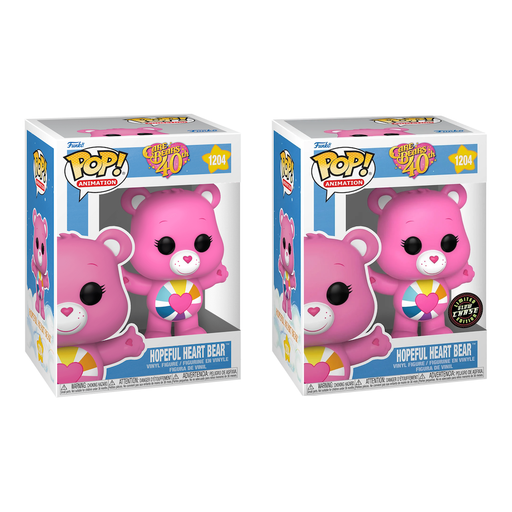 POP! Animation: Care Bear 40th Anniversary - Hopeful Heart Bear (Chase) - Premium Pop! - Just $44.99! Shop now at Retro Gaming of Denver