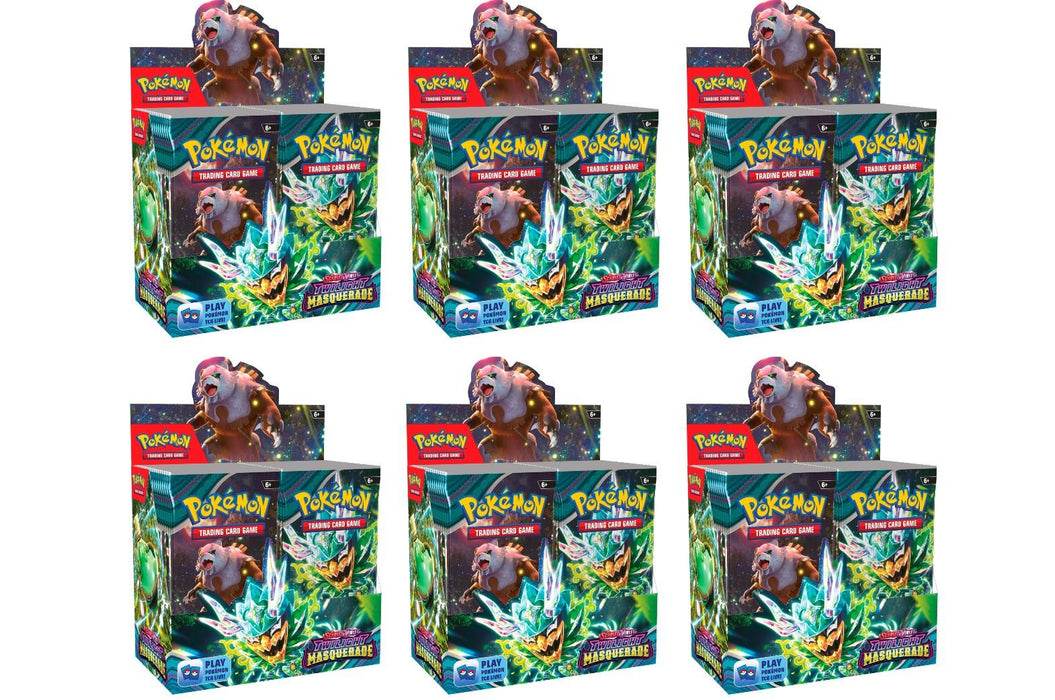 Scarlet & Violet: Twilight Masquerade - Booster Box Case - for just $609.95! 