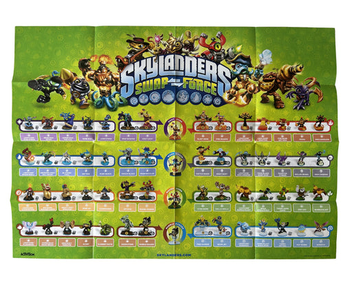 Skylanders SWAP Force Starter Pack Poster - for just $15! 