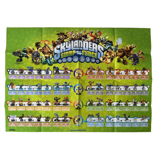 Skylanders SWAP Force Starter Pack Poster - for just $15! 