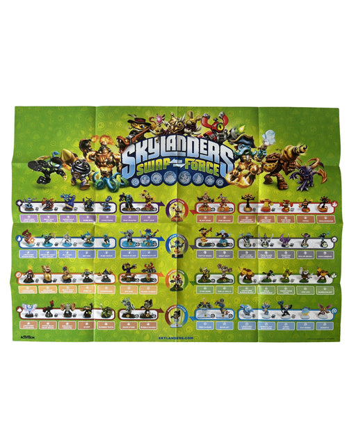 Skylanders SWAP Force Starter Pack Poster - for just $15! 
