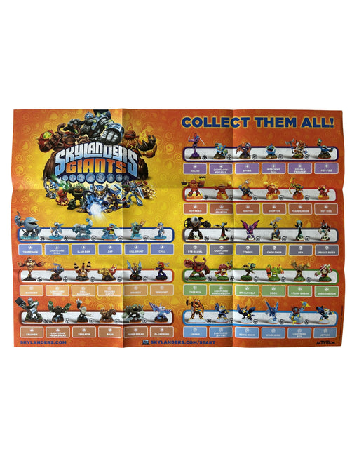 Skylanders Giants Starter Pack Poster - for just $15! 