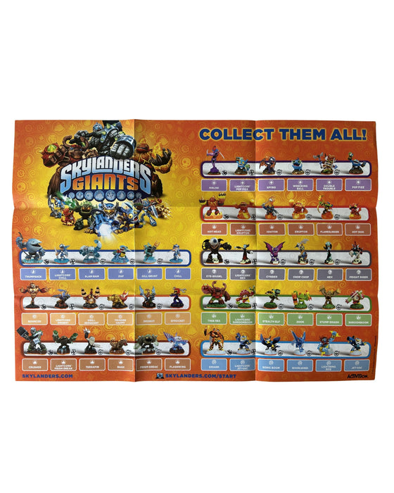 Skylanders Giants Starter Pack Poster - for just $15! 