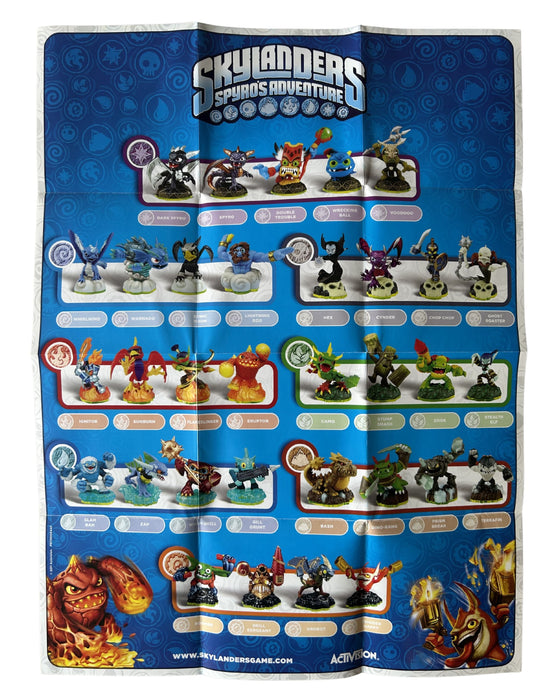 Skylanders Spyro's Adventure 3DS Poster - for just $20! 