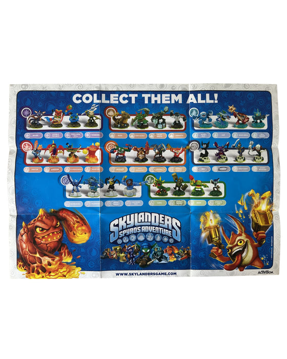 Skylanders Spyro's Adventure Starter Pack Poster - for just $15! 