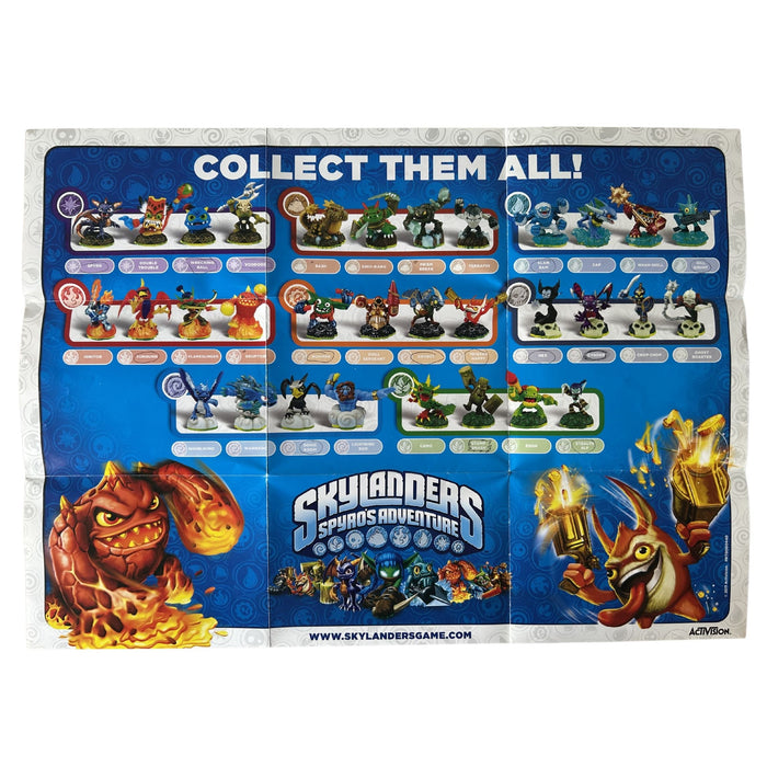 Skylanders Spyro's Adventure Starter Pack Poster - for just $15! 