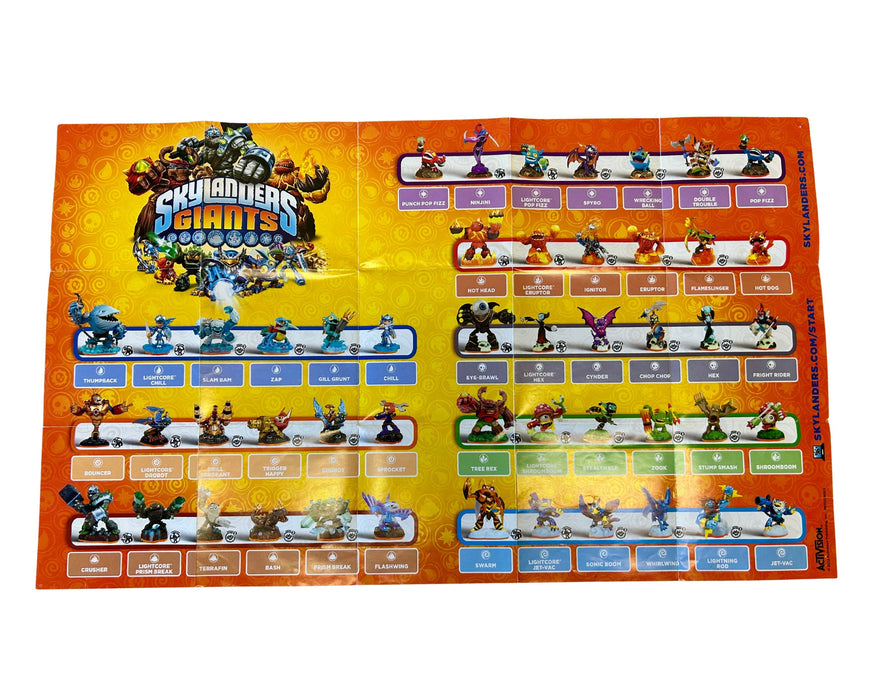 Skylanders Giants 3DS Poster - for just $20! 