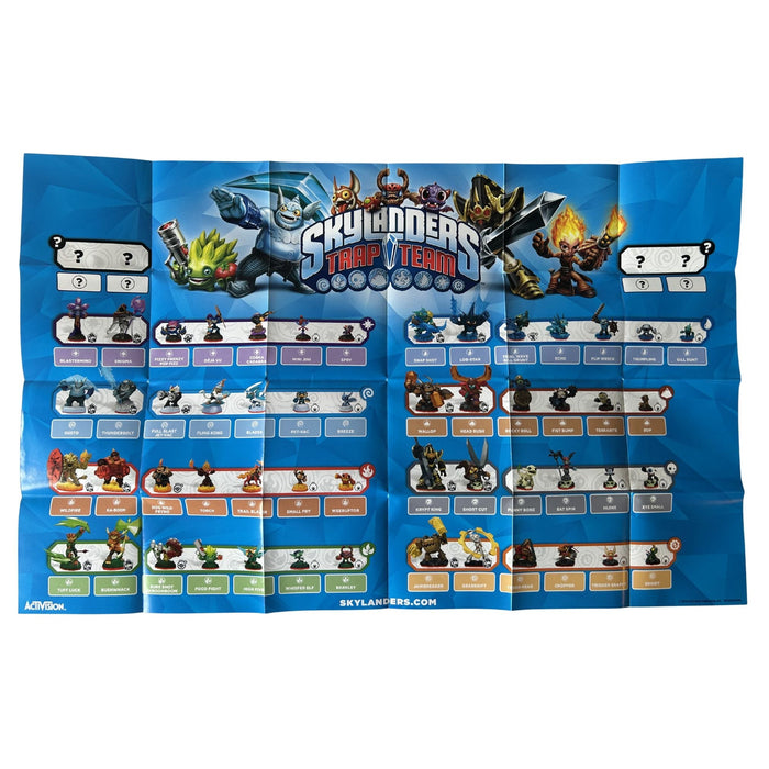 Skylanders Trap Team 3DS Poster - for just $20! 