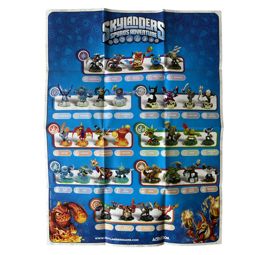 Skylanders Spyro's Adventure 3DS Poster - for just $20! 