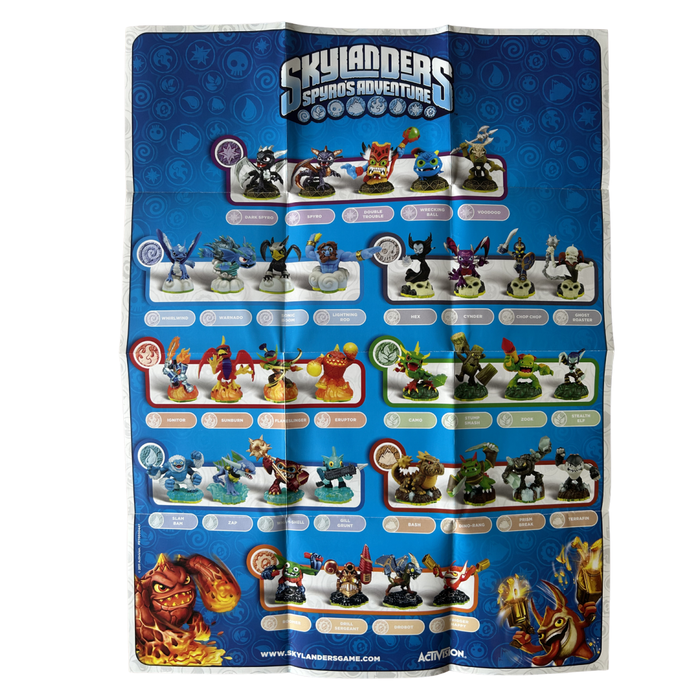 Skylanders Spyro's Adventure 3DS Poster - for just $20! 
