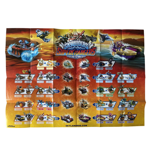 Skylanders SuperChargers 3DS Poster - for just $18! 